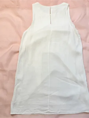 Lulus Women’s Sassy Sweetheart Sleeveless White Shift Mini Dress Size XS thumbnail 11