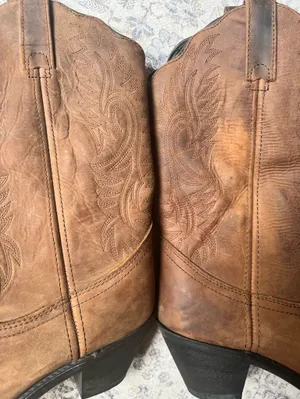 Masterson Boot Co. Western Cowgirl Boots Women’s Size 9.5 Brown Leather RB3432 thumbnail 4