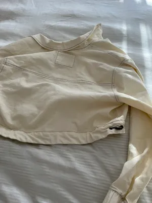 White Jean Jacket thumbnail 2