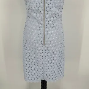 Ted Baker Jemille Sheath Dress‎ Size 8 Blue Scalloped Lace Feminine Romantic thumbnail 8