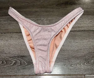 Triangl Mica Blush Sparkle Bikini Size xxs top XS bottom thumbnail 4