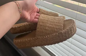 Summer sandals Tan Size 8.5 thumbnail 1