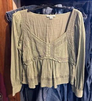 American Eagle Women’s Blouse Long Sleeve thumbnail 1