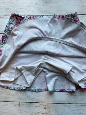 Tommy Bahama Active Blue Pink Floral Active Skort Size Small thumbnail 6