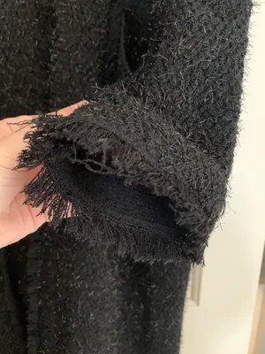 ZARA Oversized Knit Coat thumbnail 4
