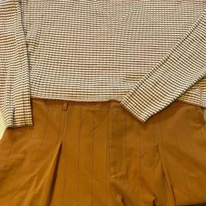 LA Hearts Womens Brown White Striped‎ Ribbed V-Neck Cropped Sweater Large thumbnail 12