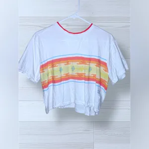 BILLABONG X WRANGLER Women’s Border Line Jaquard Short Sleeve Graphic Tee thumbnail 5