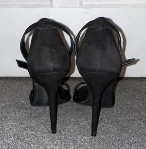 Lulus Black Skinny High Heels thumbnail 4