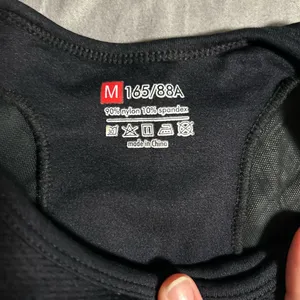 Gymshark Black Sports Bra Size M thumbnail 4