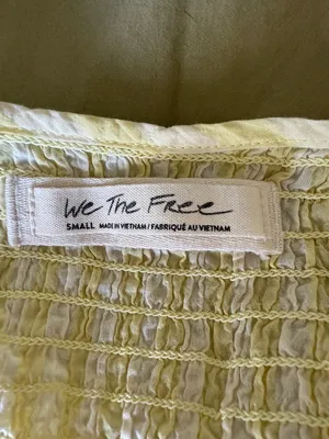 We The Free Little Bit Of Something Citron Ombre Oversized Top thumbnail 7