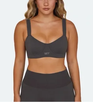 Set Active EUC  SCULPTFLEX CONTOUR BRA - CONCRETE
JUNGLE thumbnail 1