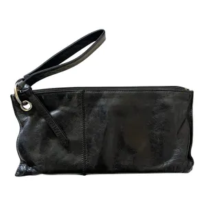 HOBO Vida Black Leather Wristlet Bag - FLAW thumbnail 9