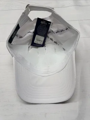 Ahead NWT White The Open Ladies Fit The 151st Royal Liverpool Golf Baseball Cap thumbnail 6