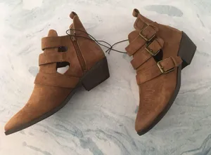 Ankle Boots, Size 8 Brown thumbnail 5