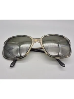 Vintage Swank 932 Eyeglass Frames Brown Oversized 70s Retro Made in Spain thumbnail 2