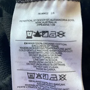 PE Nation Black Apex Sweat Shorts Large Streetwear Lounge thumbnail 8
