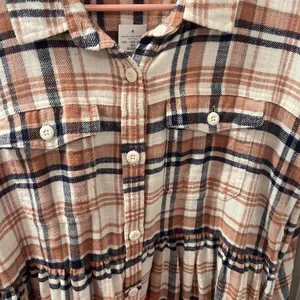 American Eagle Flannel Dress thumbnail 5