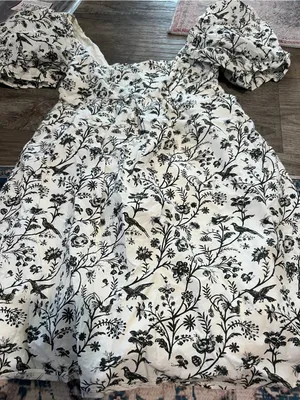 Urban Outfitters Laura Ashley Penelope Toile Cottagecore Babydoll Dress thumbnail 10