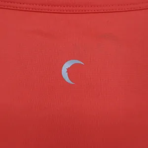 Zyia Active Top Womens M Twisted Front Coral Orange Keyhole Crop Excellent thumbnail 4