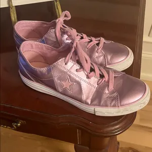 Converse One Star Metallic Pink Low Top Sneakers Women’s 6 thumbnail 5