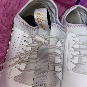 Women's Clove Nursing Shoe Size 8 White Leopard Purple‎ thumbnail 13