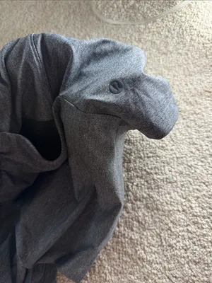 lululemon athletica Heathered Gray Athletic Drawstring Shorts thumbnail 4