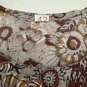 Boho Floral Block Print Maxi‎ Dress Sleeveless Earth Tones Size L Fairy Festival thumbnail 6