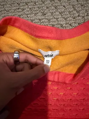 Aerie pink and orange tube top thumbnail 2