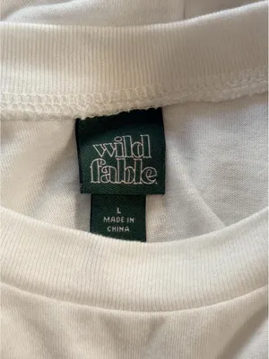 Wild Fable Venice Italy Graphic Tee White Short Sleeve T-Shirt Women’s Size L thumbnail 5