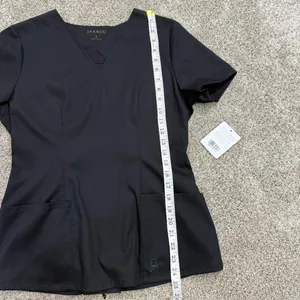 Jaanuu Zip Back Contour Scrub Top thumbnail 7
