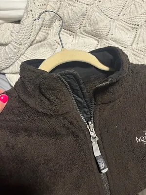 The North Face Women's Brown Teddy Fleece Jacket thumbnail 2