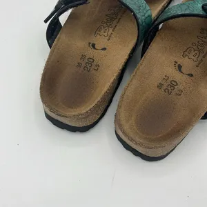 Birkenstock birkis sylt birko flor turquoise sandal thumbnail 2
