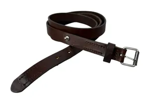 Gap Belt Womens Large Brown Genuine Cow Leather Made in USA Skinny Casual thumbnail 1