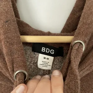 BDG women's size M fleece vest hooded cotton trendy boho‎ top casual comfortable thumbnail 4