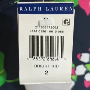 Polo Ralph Lauren Womens Navy Bright Hibiscus Floral Shorts Size 2 211603472002 thumbnail 6