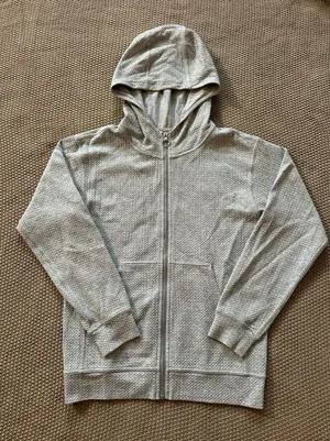Lululemon Women's All Yours Full Zip Gray Hoodie‎ Size 4 thumbnail 1