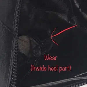 Guess Black Leather OTK Boots thumbnail 7