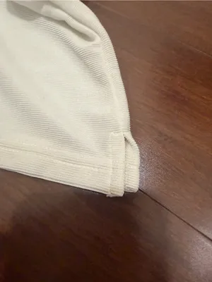 Dressbarn White Ribbed Tank Top thumbnail 7