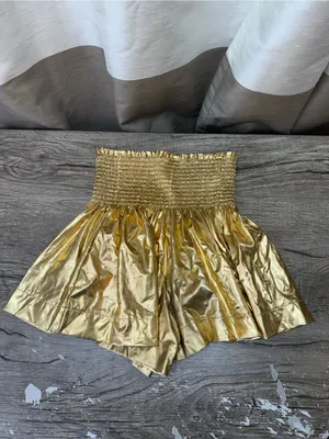 Queen of Sparkles gold Hannah Shimmer Skirt small thumbnail 2