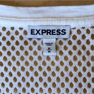 Express White Mesh Knit Top thumbnail 5