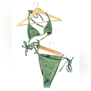 PrettyLittleThing Green Swimsuit Crin thumbnail 15