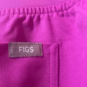 Womens New Figs Zamora Jogger Scrub Pants Purple Jolt Plus Size 6XLR thumbnail 3
