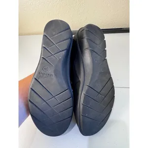 Dansko Fawna Black Leather Ankle Boots Women Size 38 7.5 Lace Up Comfort Casual thumbnail 2