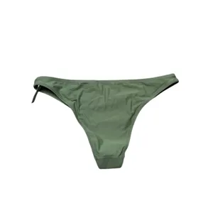NWT Aerie Swim Bottoms Women XL Olive Green Cheeky thumbnail 2