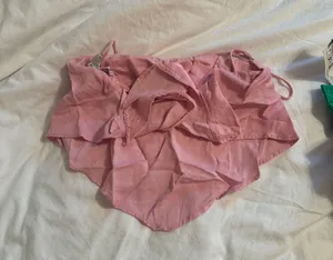 Zara Pink bandana top thumbnail 3