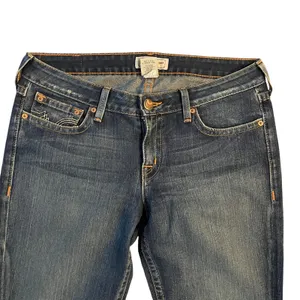 PRVCY‎ Malibu Hills Bootcut Jeans Womens 31 Blue Y2K Low Rise W50-2703T5 Flare thumbnail 2