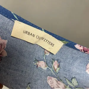 Urban Outfitters Babydoll Dress‎ Floral Mini Button-Up Top Tiered Skirt Feminine thumbnail 5