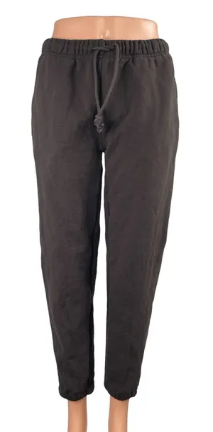 Set Active Women's Brown Drawstring High Rise Tapered Athletic Trousers Pants S thumbnail 1