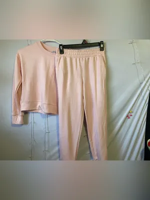 Danskin Pale Pink Lounge Jogger Pants thumbnail 3