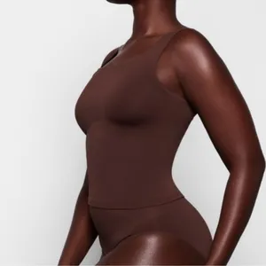 SKIMS G1 Cocoa Smoothing Collection Butter Tank Top Sz 3X 0182 NWT thumbnail 2
